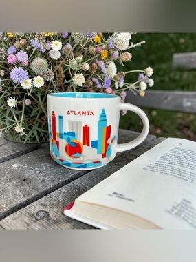 Atlanta Starbucks You Are Here Collectible 14oz Coffee Tea Mug Cup Preowned Good